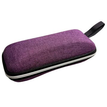 Fako Bijoux - Brillenkoker - Hard Case - Met Rits - Canvas -, Handtassen en Accessoires, Zonnebrillen en Brillen | Dames, Verzenden