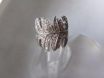Zilver - Ring - Art Deco-stijl