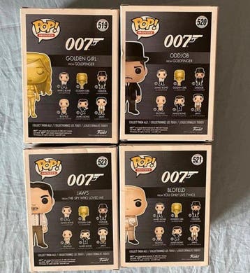 Funko - Funko Pop - James Bond 007 Lot