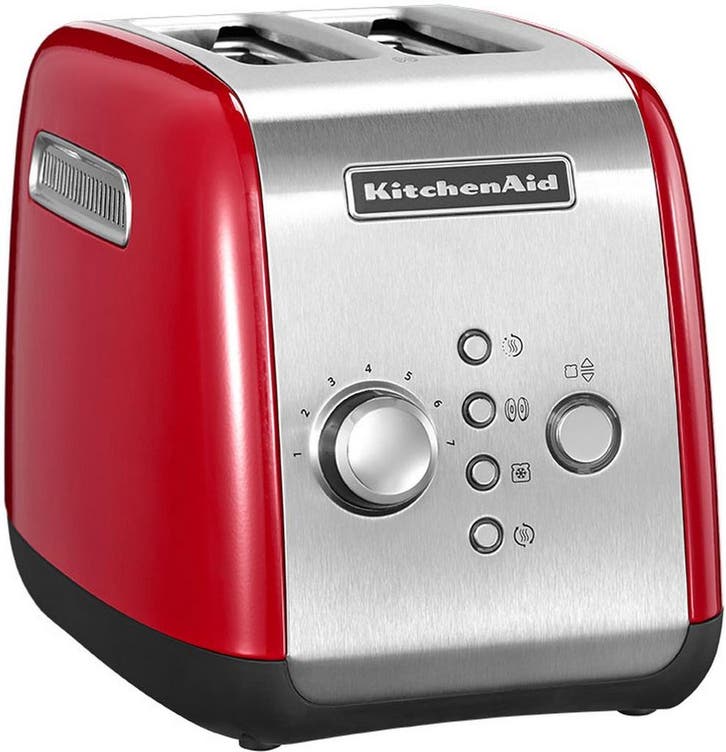 KitchenAid Broodrooster rood 5KMT221EER met 2 Sleuven, Huis en Inrichting, Keuken | Keukenbenodigdheden, Nieuw, Verzenden