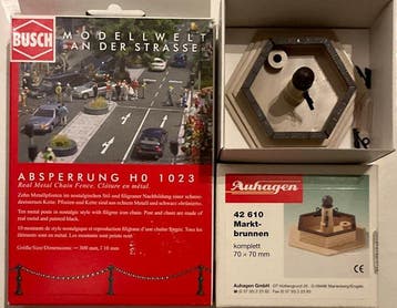 Busch, Auhagen H0 - Busch 1071 x2/ 1023/ 7077/ Auhagen 11352