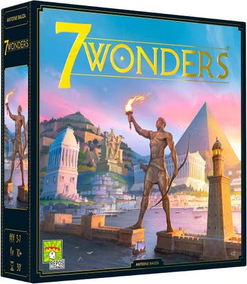 7 Wonders V2 Bordspel | Tweede kansje | Snel zijn, Hobby en Vrije tijd, Drie of vier spelers, Verzenden, Zo goed als nieuw, Enigma