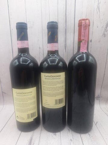 1995 , 2005 Castelgiocondo & 1990 Col DOrcia - Brunello di, Nieuw