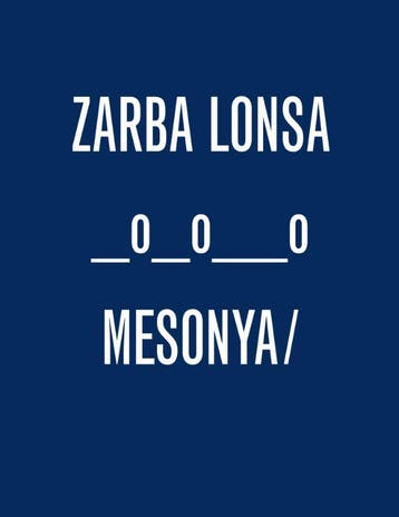 Zarba Lonsa, 0_0__0, Mesonya | Katinka Bock | Nieuw, Verzenden, Katinka Bock