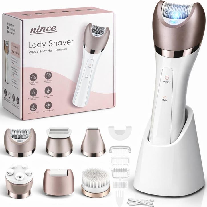 Nince - Epileerapparaat dames - Epilator Gezicht - Epilator-, Handtassen en Accessoires, Uiterlijk | Lichaamsverzorging, Nieuw