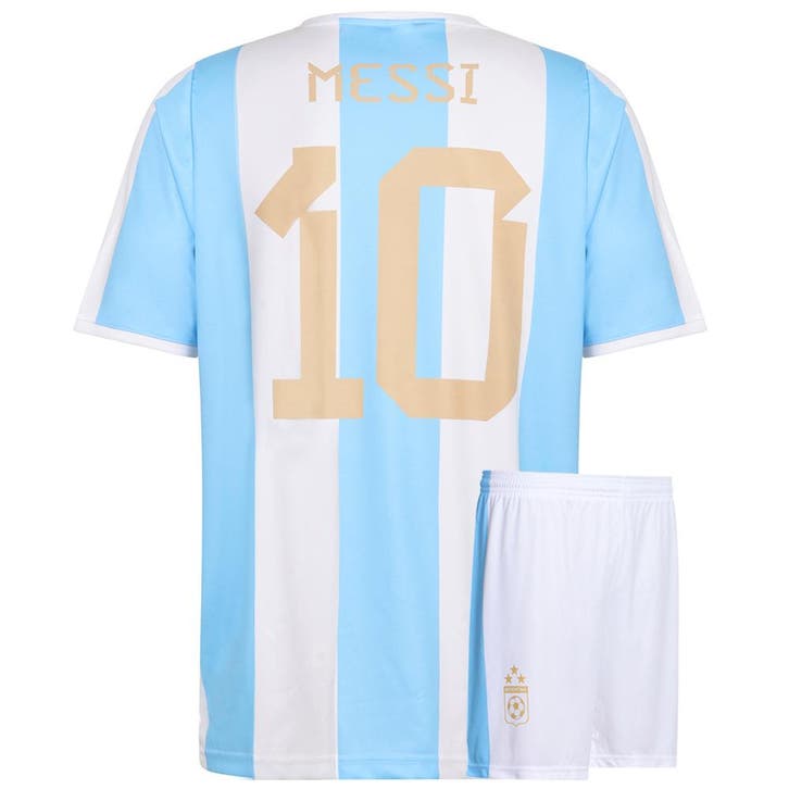 Kingdo Messi Argentinie Voetbaltenue Thuis - Kinderen en, Sport en Fitness, Voetbal, Bal, Nieuw, Verzenden