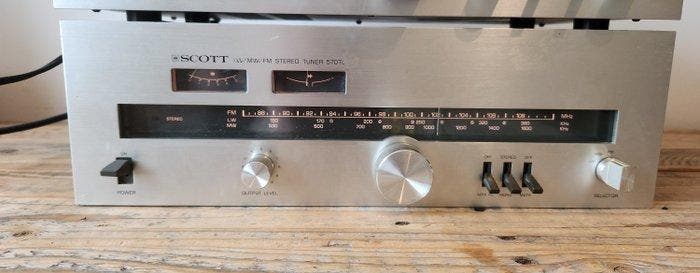 Scott - 410A - 570TL Hifi-set, TV, Hi-fi & Vidéo, Radios