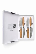Luxury Steak Knives - European Oak Wood - Boska -, Antiek en Kunst