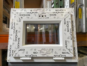 Schuco Hr++ glas kiepramen veel afmetingen op voorraad, Kunststof, Minder dan 75 cm, Raamkozijn, Nieuw