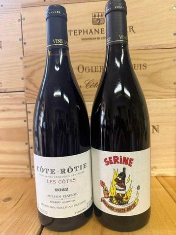 Domaine Barge : Côte-Rôtie les côtes 2022, Serine Noire, Nieuw