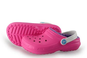 Crocs Slippers Meisjes in maat 30 Roze, Crocs, Verzenden, Jongen of Meisje, Schoenen