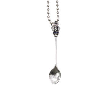 Lepel ketting  Zilver, Verzamelen, Verzenden, Nieuw
