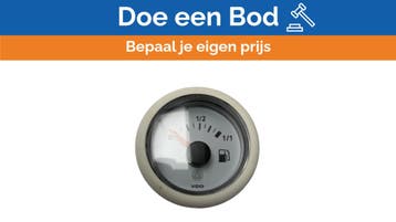 Bieden: VDO A2C53412992 12/24V fuel level indicator white, Ophalen of Verzenden, Nieuw