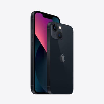 nieuwstaat Apple iPhone 13 mini (model 2021) 128GB zwart +, Telecommunicatie, Ophalen of Verzenden, Zo goed als nieuw