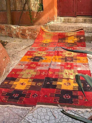 Kelim - 320 cm - 160 cm - Kilim anatolien – Naturel
