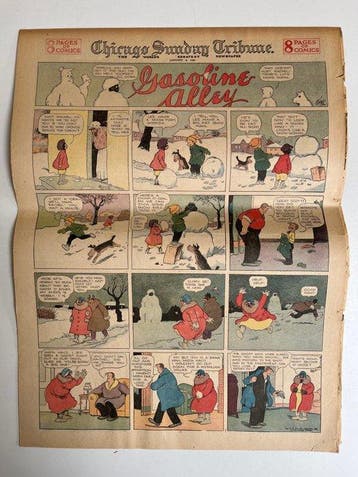 Gasoline Alley - 10 Krantpaginas - 1928