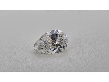 Veiling - Diamant pear 2.10 crt ( IGI gecertificeerd )