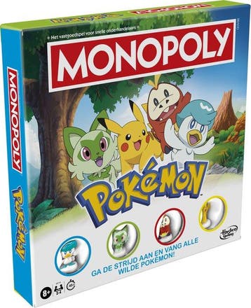 Monopoly Pokémon Editie - Bordspel - Gezelschapsspel, Verzenden, Nieuw