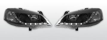 Koplampen LED DRL | geschikt voor Opel Astra G 1997-2004 | z, Verzenden
