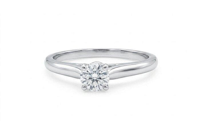 Cartier - Ring Platina - 0.24ct. tw. Diamant (Natuurlijk) -, Handtassen en Accessoires, Ringen