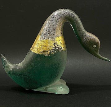 Gambaro e Poggi – Murano Italia Anni ’60 - 20x16,5x9 cm -