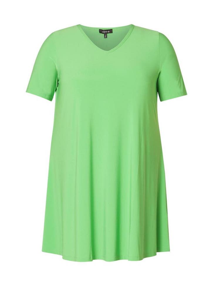 COLLETTA uni jurk1(48)Maat 46/48 (XL) of groter, Kleding | Dames, Jurken, Overige kleuren, Nieuw, Maat 46/48 (XL) of groter, Verzenden