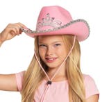 Cowboyhoed Roze Kind, Hobby en Vrije tijd, Feestartikelen, Verzenden, Nieuw