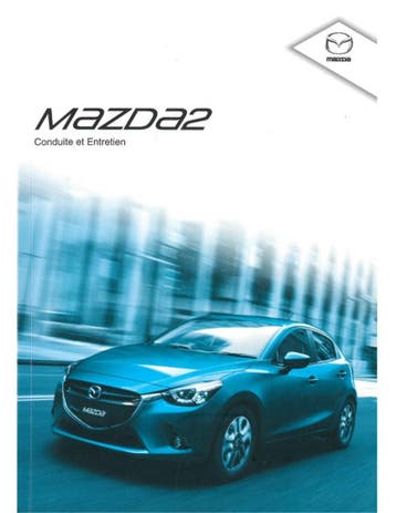2015 MAZDA 2 INSTRUCTIEBOEKJE FRANS, Auto diversen