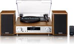 Lenco Platenspeler - Stereoset met DAB en Bluetooth - MC-160, Audio, Tv en Foto, Platenspelers, Verzenden, Nieuw