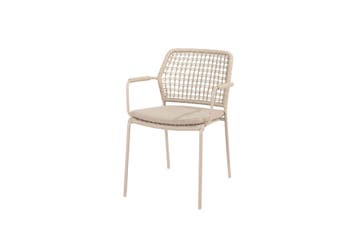 Taste by 4 Seasons Barista stapelbare tuinstoel latte |, Tuin en Terras, Nieuw