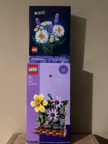 Lego Set - Botanical Collection - Daisies; Flower Trellis, Nieuw
