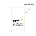 10x Sticker  Vaantje  Eet smakelijk  (Stickers), Ophalen of Verzenden, Nieuw, Meerdere stickers