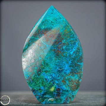 Azuriet-Malachiet-Chrysocolla vrijvorm – Een meesterwerk van