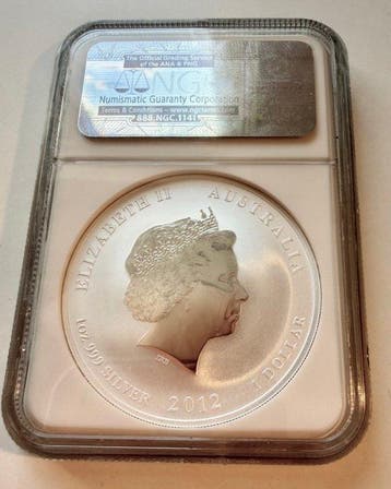Australie. 1 Dollar 2012P Year of the Dragon, Early
