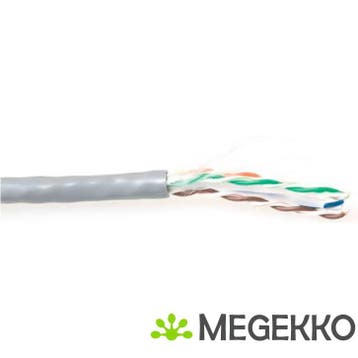 ACT CAT6 U/UTP PVC massief met adersplitter 305 m doos, Verzenden