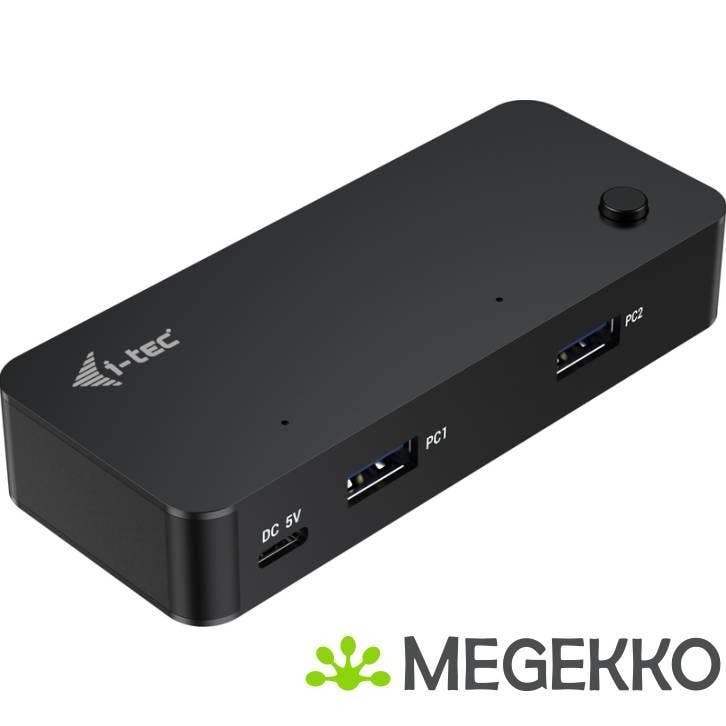 I-tec Universal KVM HUB 2x USB-C + 2x USB-A 3.0, Informatique & Logiciels, Ordinateurs & Logiciels Autre, Envoi