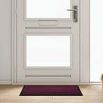 vidaXL Deurmat Bordeauxrood 60 x 40 x 1.2 cm Teddy Stof, Verzenden, Nieuw
