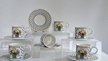 Villeroy & Boch - Service à thé et café (12) - Basket -