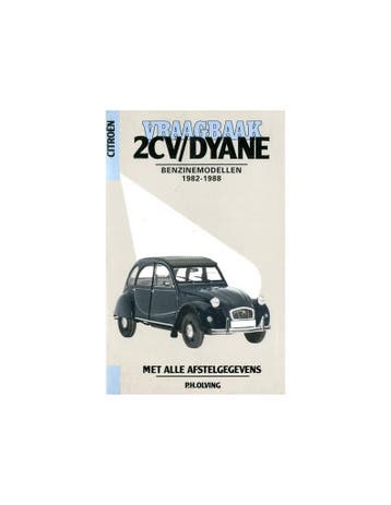 1982 - 1988 CITROEN 2CV & DYANE VRAAGBAAK NEDERLANDS