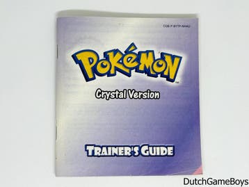 Gameboy Color - Pokemon Crystal - Trainers Guide - NHAU - M, Consoles de jeu & Jeux vidéo, Jeux | Nintendo Game Boy, Verzenden