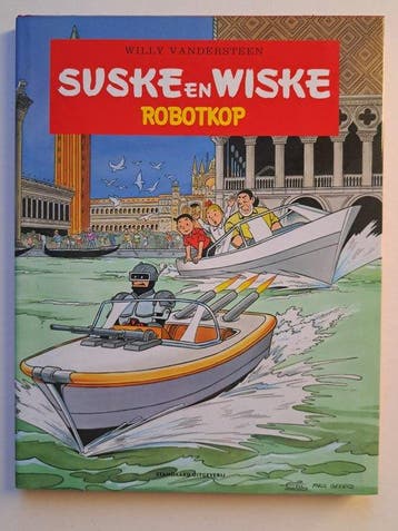 Suske en Wiske - Robotkop - Luxe fluwelen HC met extra