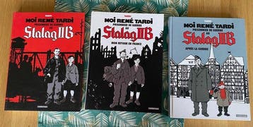 Moi René Tardi T1 à T3 + dédicace - Série complète - 3x C -, Livres, BD