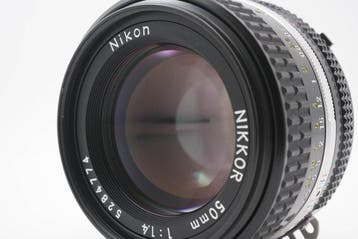 Nikon AIS NIKKOR 50mm 1:1.4 Cameralens