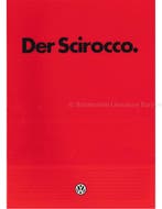 1981 VOLKSWAGEN SCIROCCO BROCHURE DUITS, Livres, Ophalen of Verzenden
