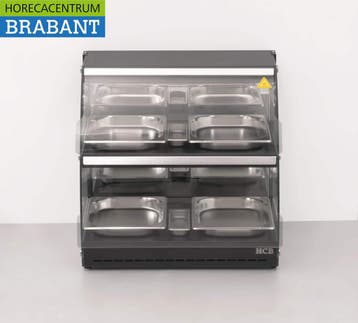 HCB RVS Luxe warmhoudvitrine 4 x ½ GN 63 cm 230V Horeca, Ophalen of Verzenden, Nieuw in verpakking