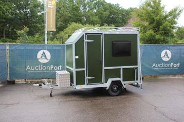 Veiling: Gesloten aanhangwagen 01E 750kg 2500x1500x1850mm, Ophalen