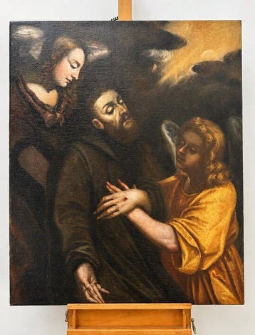 Guido Reni (1575-1642), Cerchia di - Estasi di San Francesco