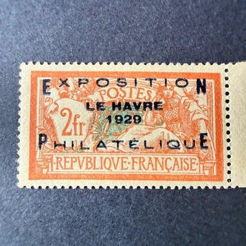 France - Yvert 257A Exposition du Havre en neuf ** sans