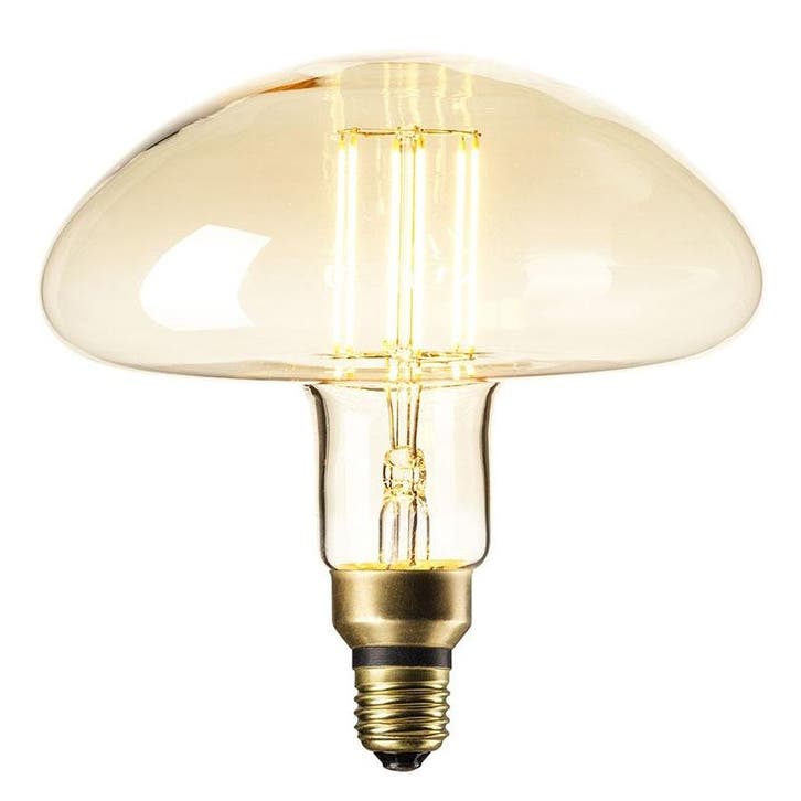 Filament LED Lamp Calgary XXL Gold Ø195mm E27 6W, Maison & Meubles, Lampes | Lampes en vrac, Envoi