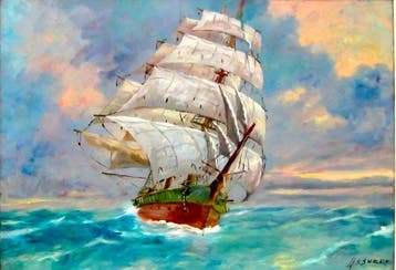 Assuero Fogli (1915-2001) - Veliero